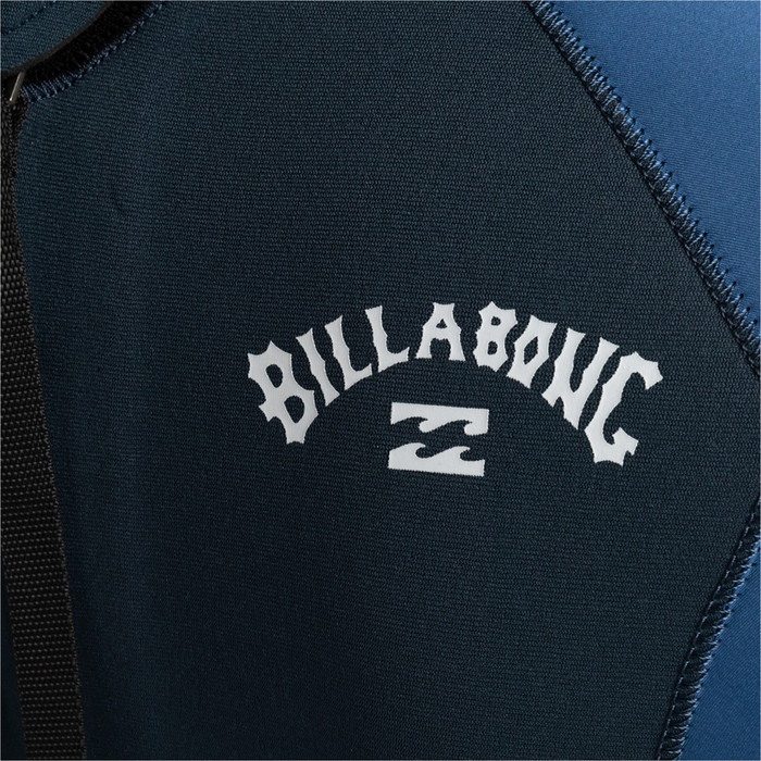 2023 Billabong Hombres Intruder 3/2mm Back Zip Gbs Neopreno ABYW100202 - Navy